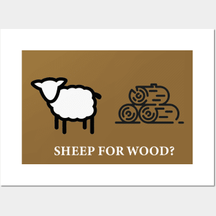 Sheep for Wood? Posters and Art